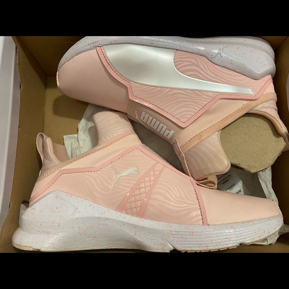 Pink Puma Sneakers